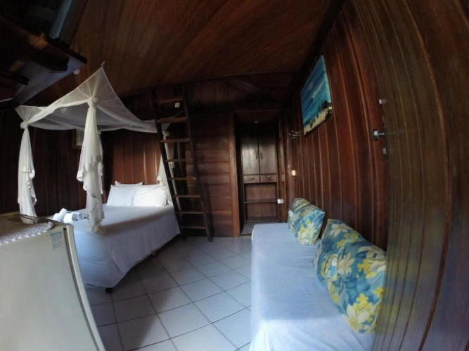 Standard Family room with balcony and with partial sea view