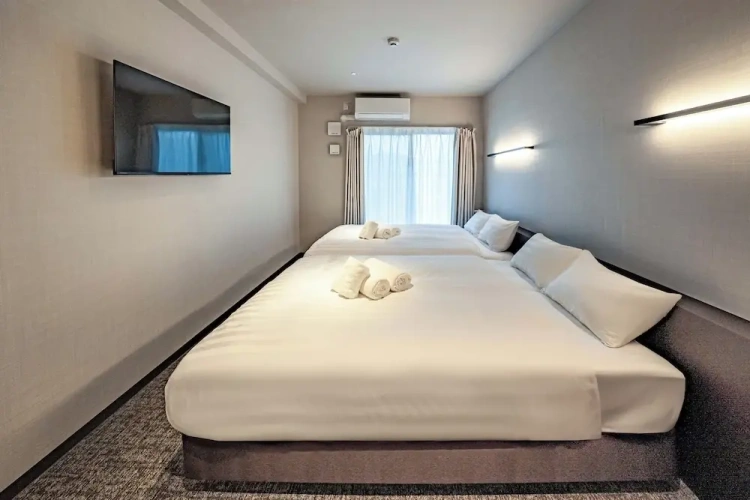 Standard Quadruple room with balcony