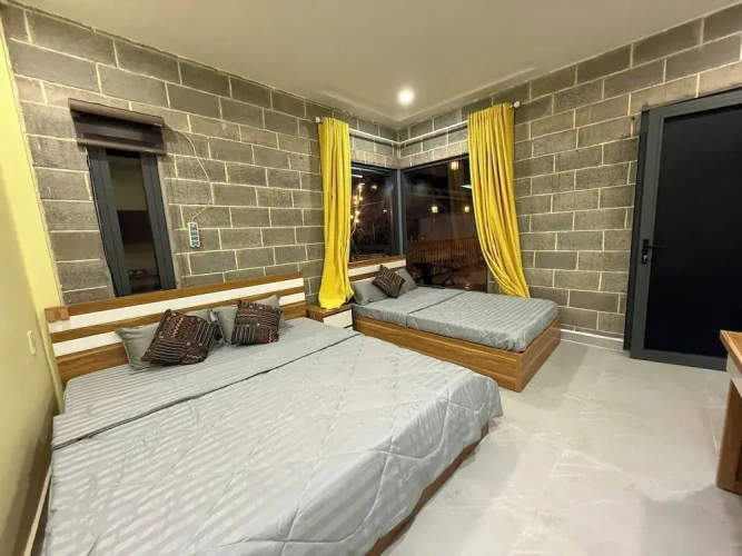 Comfort Quadruple room with garden view