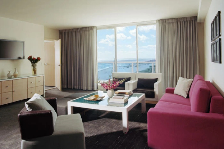 The Perry South BeachOver view