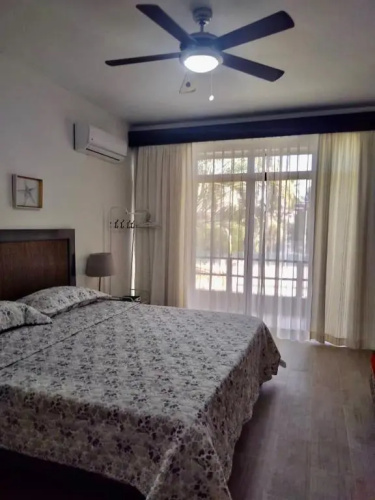 Las Terrenas beachfront 2 bedrooms condo with pool