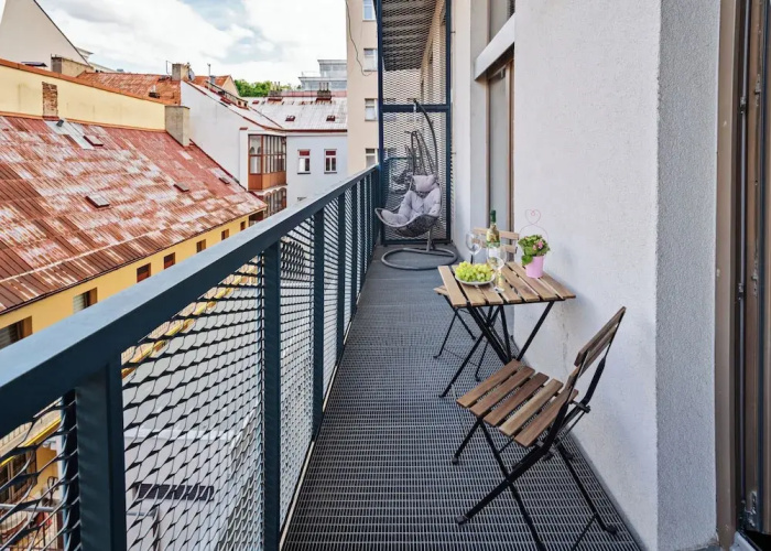 Charming loft with balcony