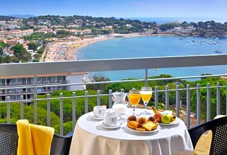 Standard room with balcony and with sea view