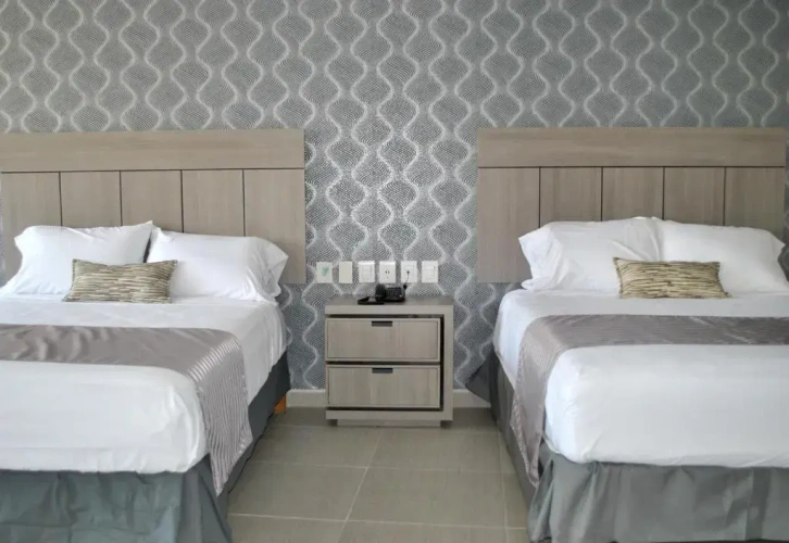 Standard Twin room with lake view