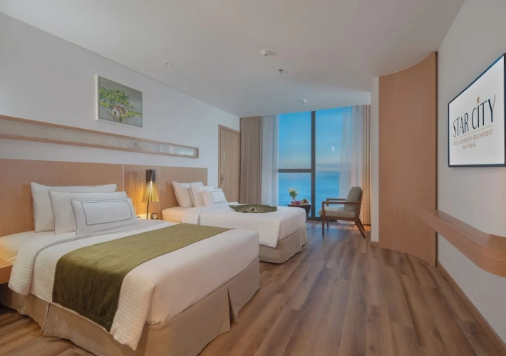 Premier Twin room with ocean view