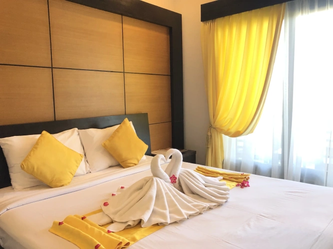 Deluxe Double room with balcony and with view