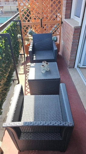 Deluxe Double room with balcony and with courtyard view