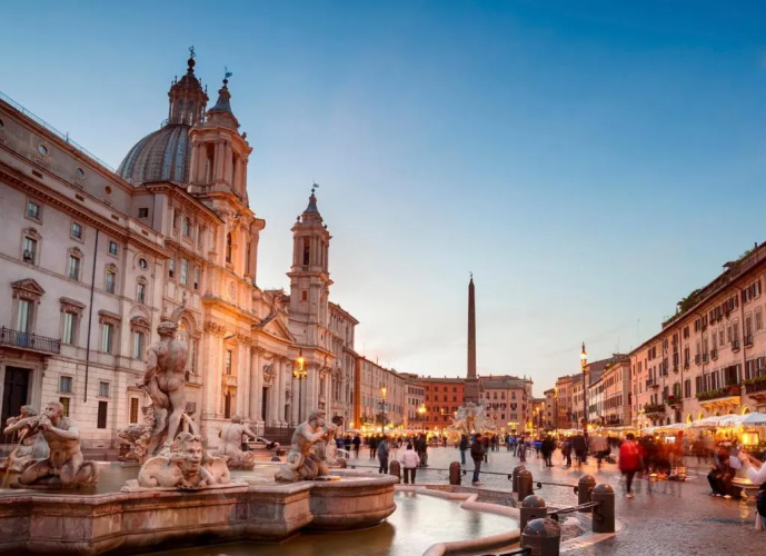 Caratteristico appartamento a Piazza Navona