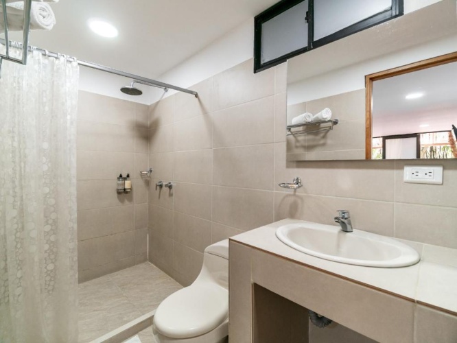 Standard Quadruple room with balcony