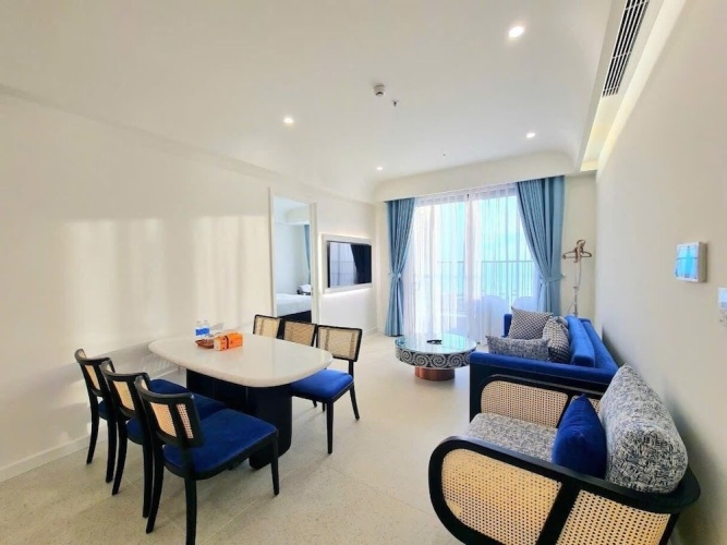 Standard Triple Family room with balcony and with sea view