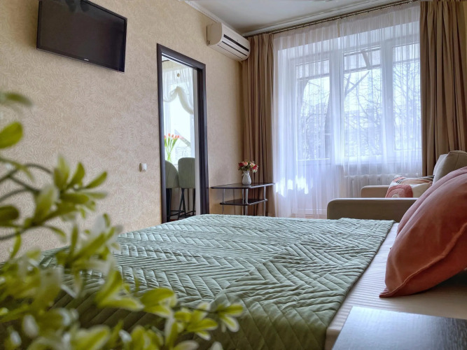 Фотография номера квартиры Уютная квартира на Бродвее с балконом