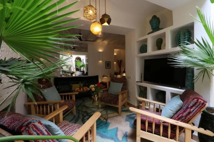 Riad103 chauffée sur le jacuzzi in rooftop & pool SPA