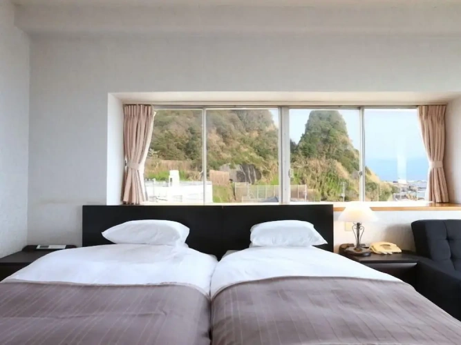 Deluxe Twin room with ocean view