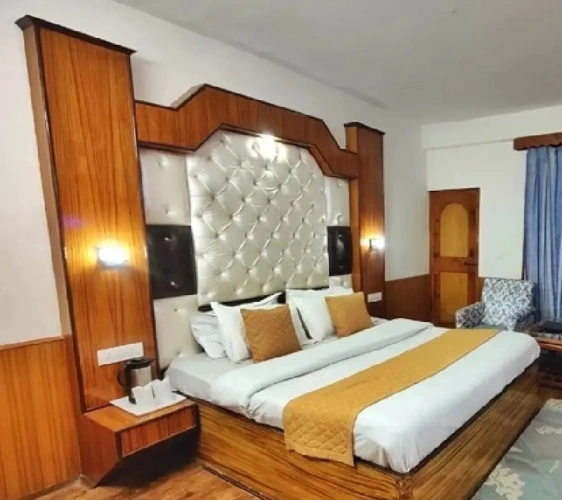 Luxury Double room with balcony and with mountain view