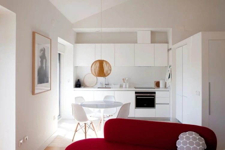 Studio with balcony