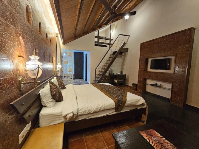 Deluxe Double room with garden view