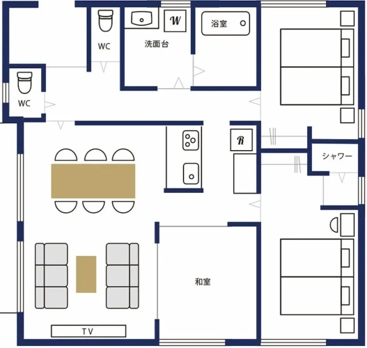 3 Bedrooms Villa