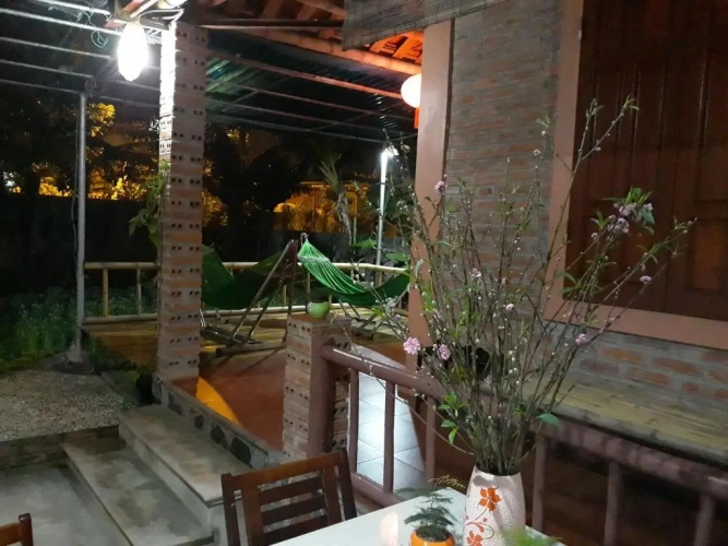 Superior Double Bungalow with balcony and with garden view
