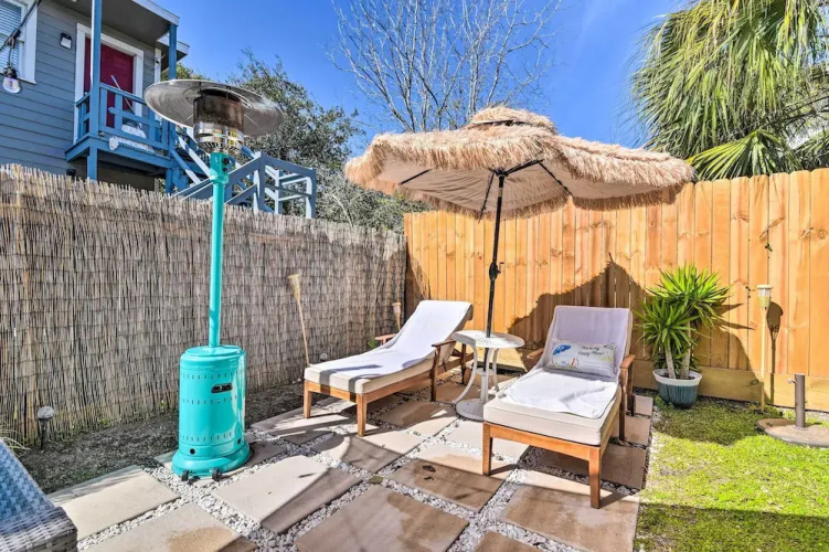 Galveston Retreat w/ Backyard & Patio!