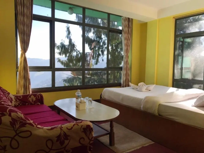 Standard Double room with mountain view