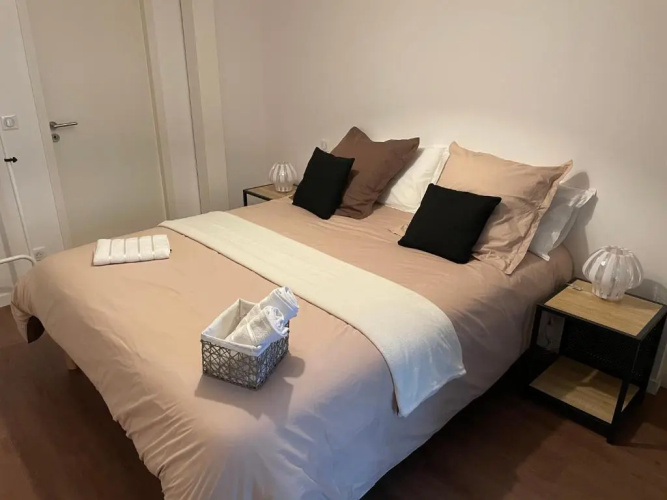 T1 bis 35 m2 lit queen size tout équipé