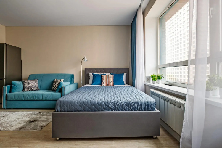 Фотография номера квартиры Апартаменты MaxRealty24 на Очаковском Шоссе 9А