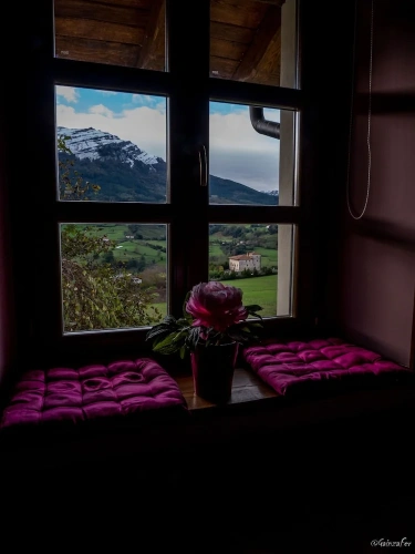 Standard Family room with mountain view