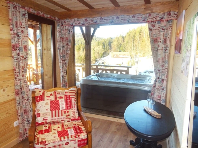 Chalet with mountain view