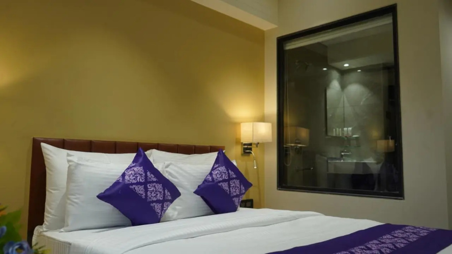 Purple Beds by VITS Dwarkesh, Surat