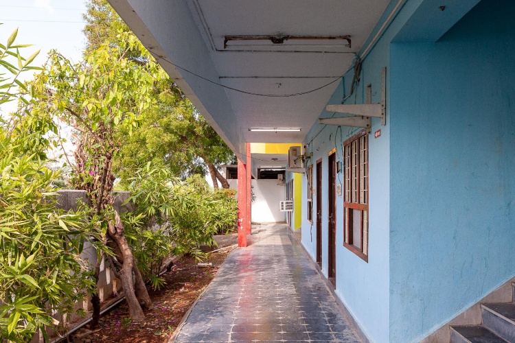 Outside