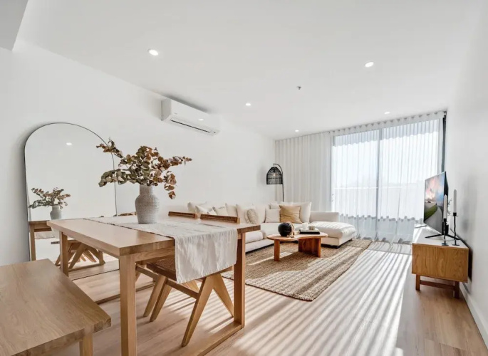 Spacious 1-bed Apartment With Gym, BBQ & Parking