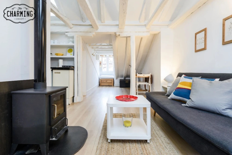 Charming Center Penthouse