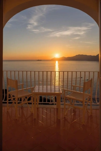 Classic Double room with balcony and with sea view