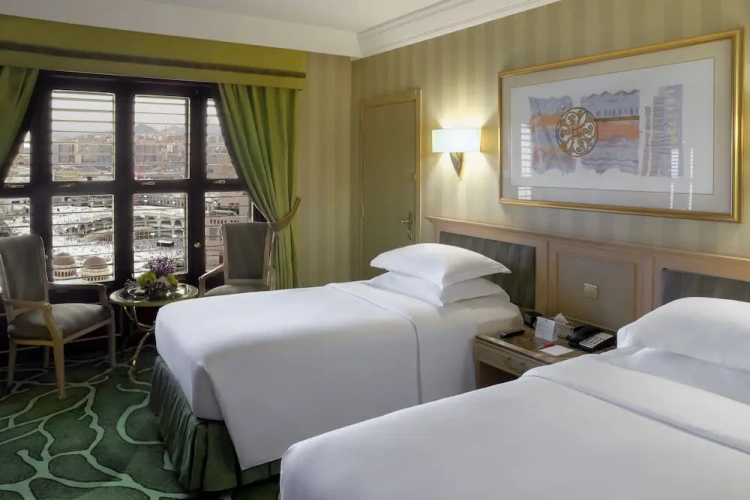 Deluxe Partial Kaaba View Twin room
