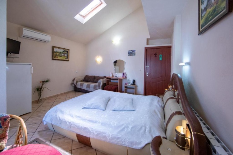 Deluxe Double room with balcony and with view