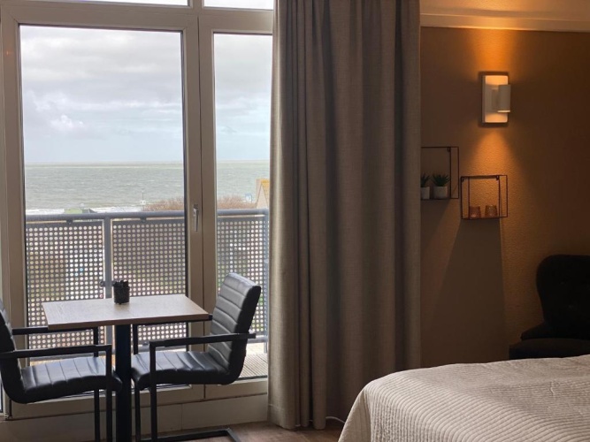 Standard Double room with balcony and with sea view
