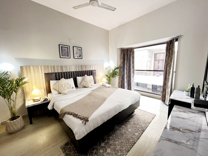 Premium 1Bhk Serviced Apartment By Bedchambers
