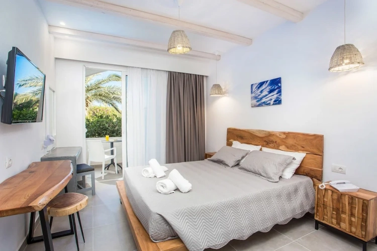 Superior Double room with balcony and with garden view
