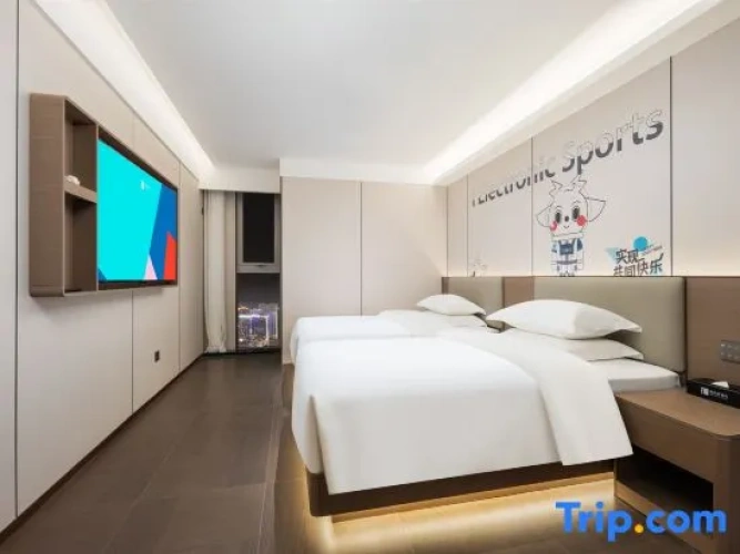 Standard Twin room with city view