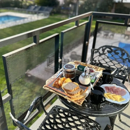 Superior Double Suite with balcony and with pool view