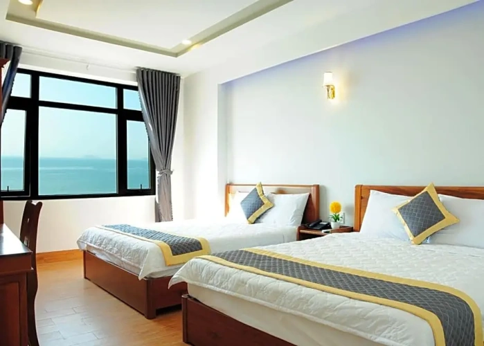 Standard Quadruple room with sea view