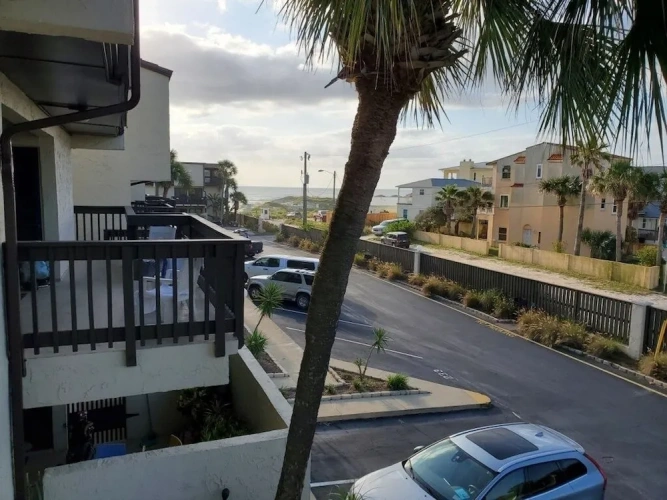 Outside