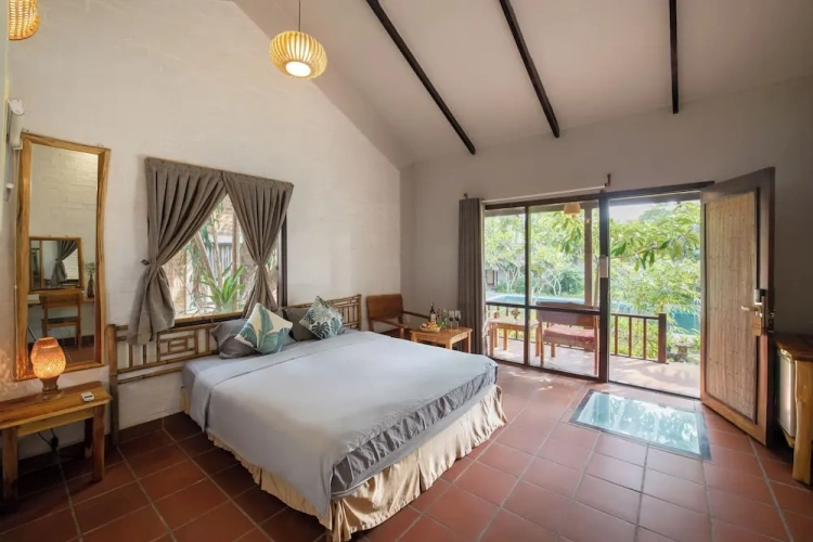 Premium Double room with balcony and with pool view