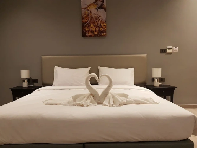 Superior room with balcony and with sea view