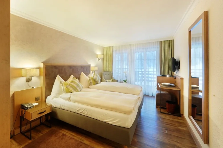 Economy Double room with balcony and with mountain view