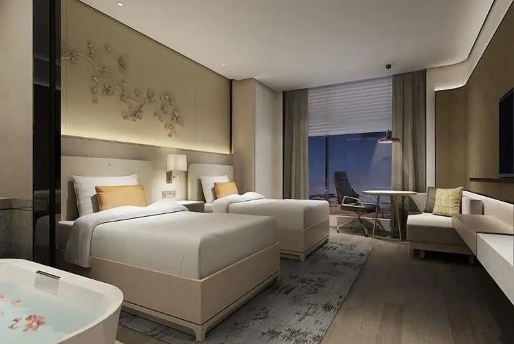 Deluxe Twin room with river view