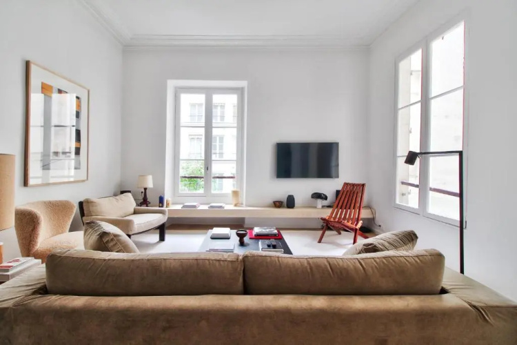 Modern Apt 3bdr/3bth - Louvre Museum/Tuileries