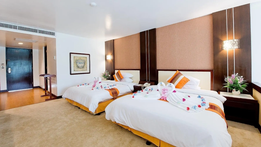 Deluxe Double room with balcony and with view