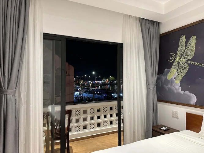 Deluxe Double room with balcony and with city view
