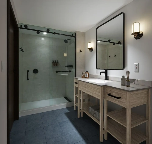 Premier Quadruple room with pool view